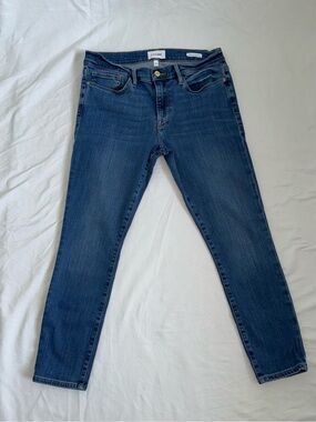 Frame Le Skinny de Jeanne Crop in Bonhill - 30